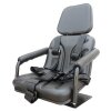 Kindersitz Buddy 2 Stoff schwarz inklusive 5-Punkt-Beckengurt