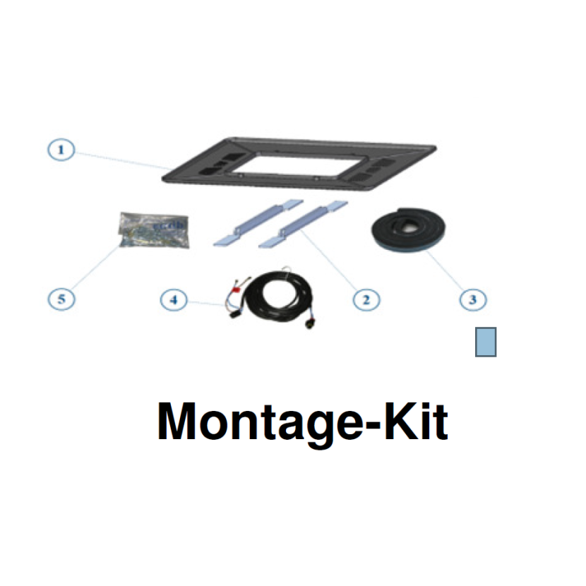 Dachklimaanlage ByCool Slimfit Montage-Kit passend für DAF - XF