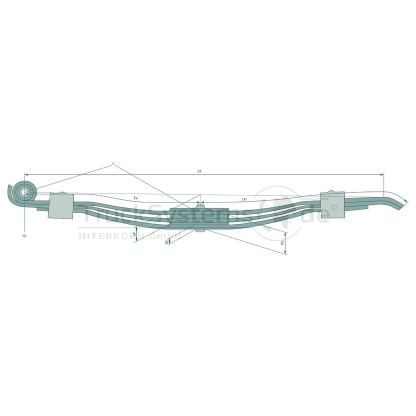 SCHOMÄCKER Parabelfeder - 25263100