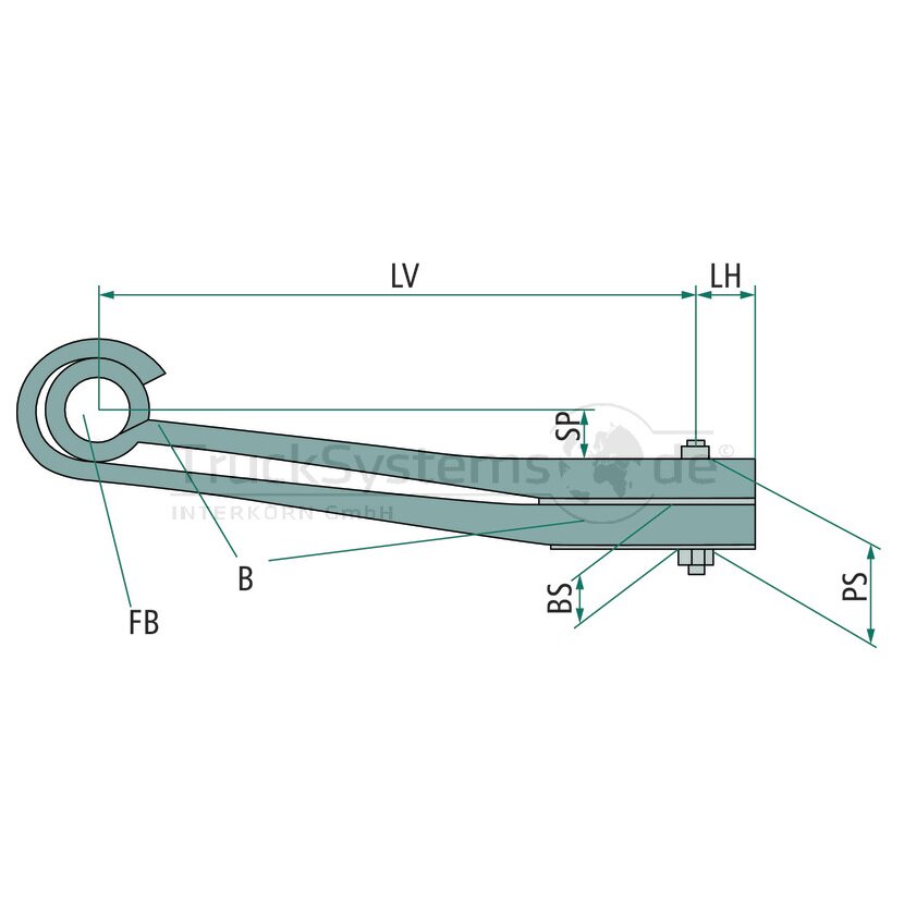 SCHOMÄCKER Lenkerfeder passend für SAF - 88611800
