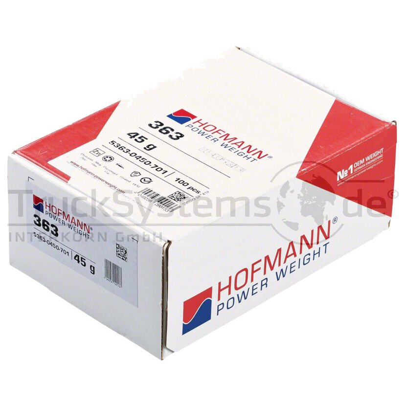 Tip Top Klebegewicht Riegel 3x5 + 3x10g (VPE100) - 589 2010