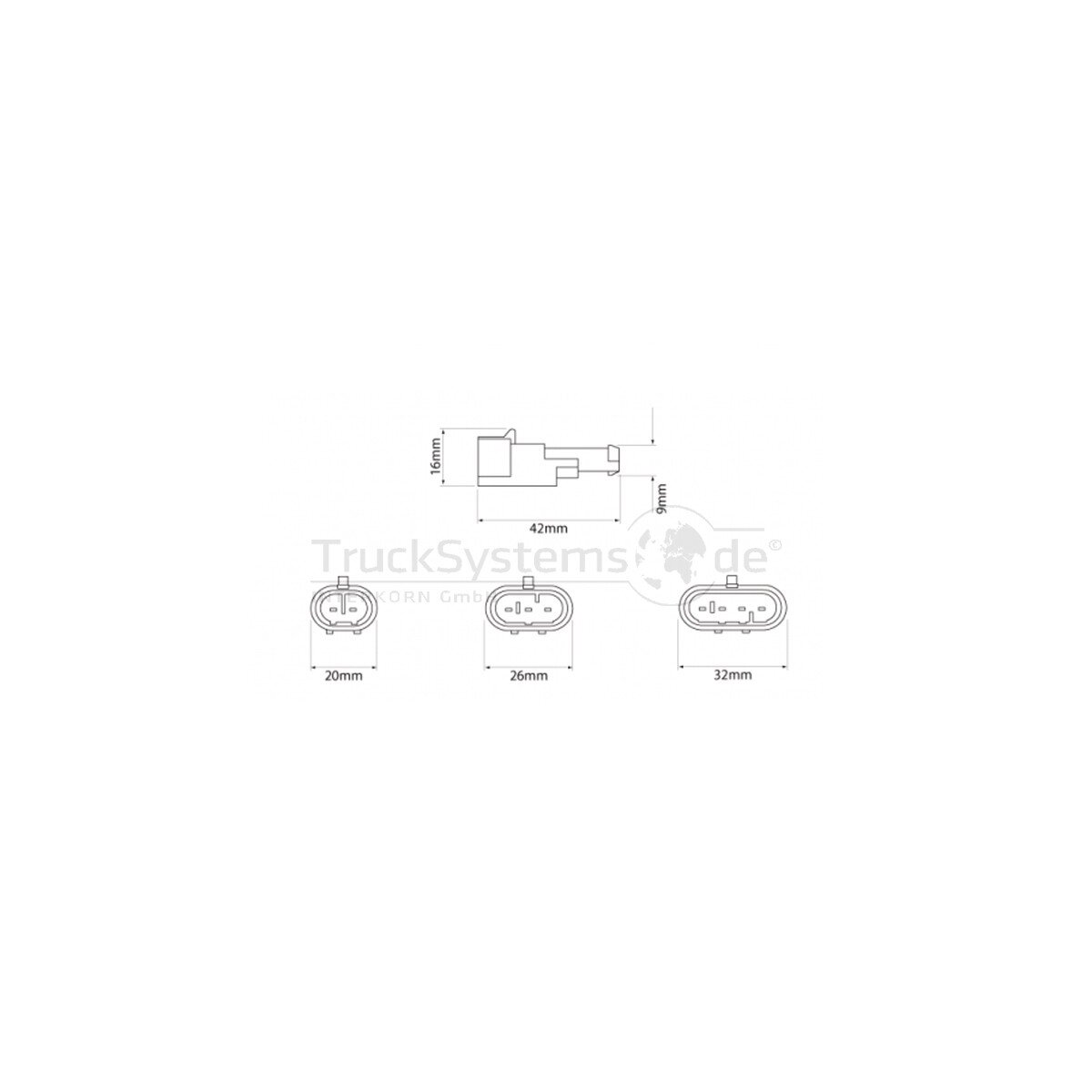 PROPLAST AMP Superseal Buchsengehäuse 50079200 - 50079200