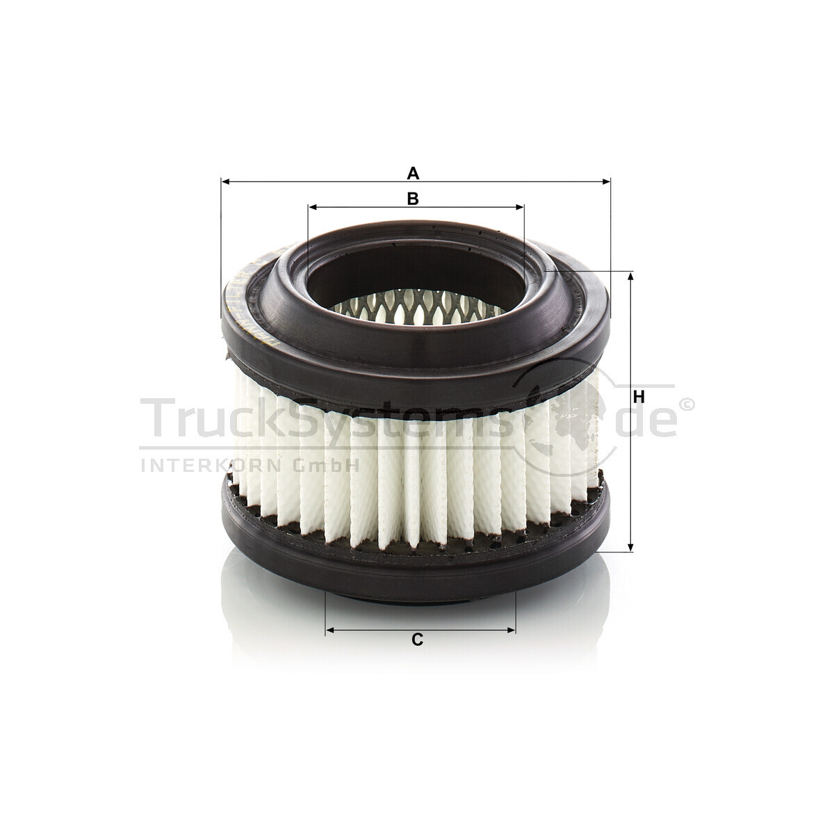 MANN-FILTER Filter, Kurbelgehäuseentlüftung C 6006 - C6006 für 14500233
