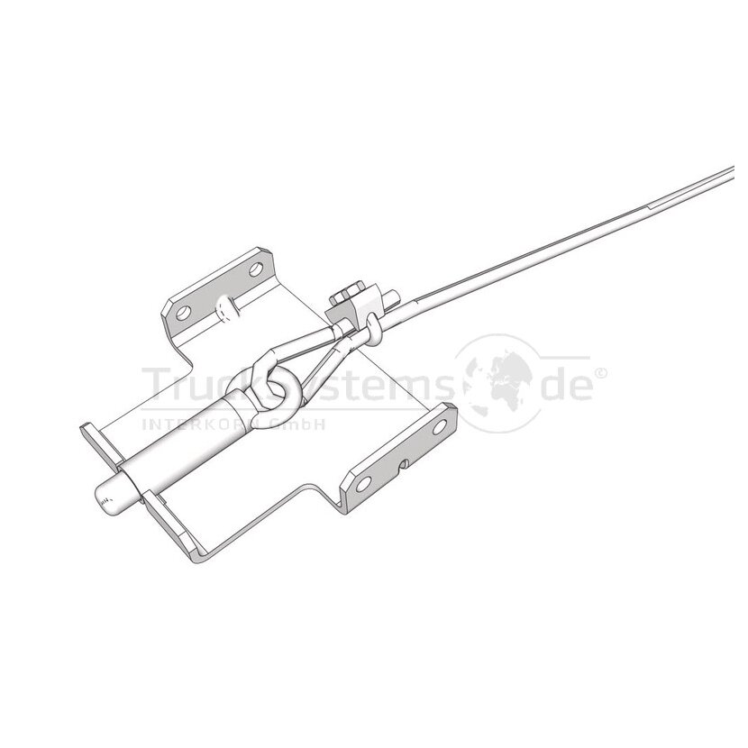 Edscha Verriegelung Keil + Seil Satz UL - 4038057100