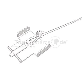 Edscha Verriegelung Keil + Seil Satz UL - 4038057100