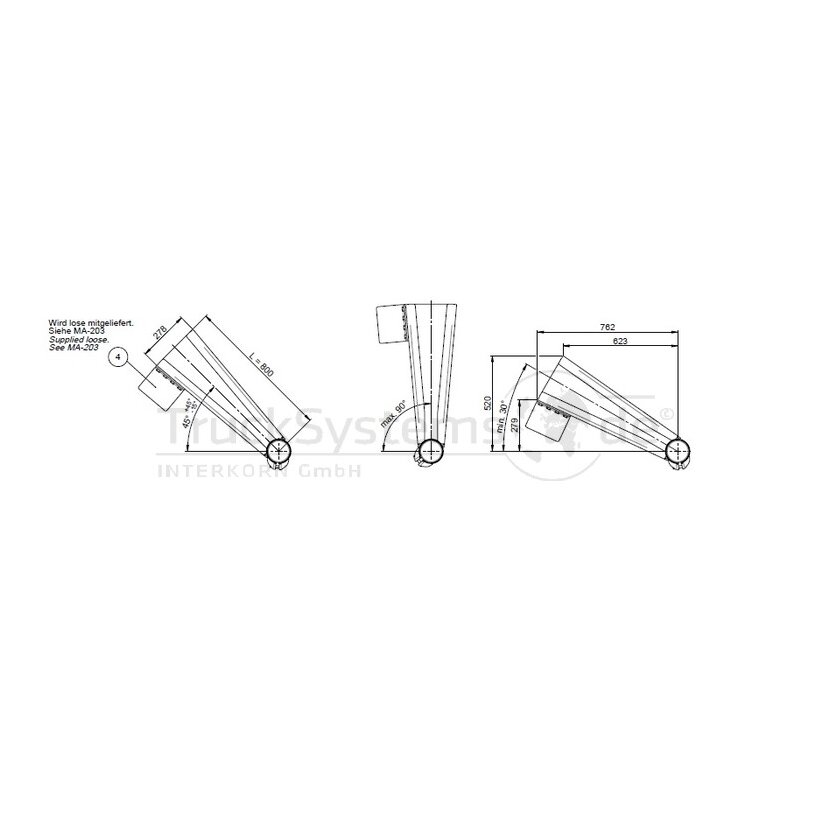 WAP Fahrzeugtechnik Unterfahrschutz WUF180 SRK  E58R03 - 2808775-1
