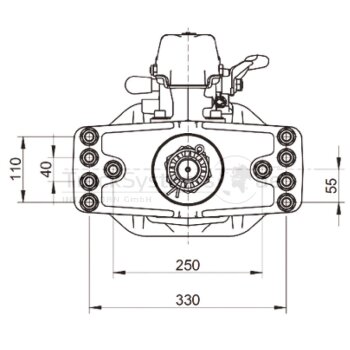 Ringfeder 5310D-3 AHK Fangmaul kurz/kurz - 09-315100