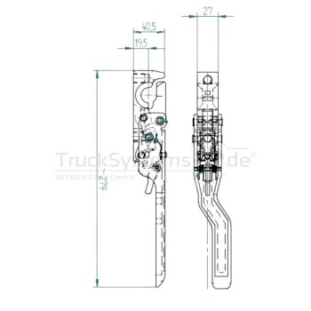 Hesterberg Verschluss 664N links VZ Bohrung M12 -...