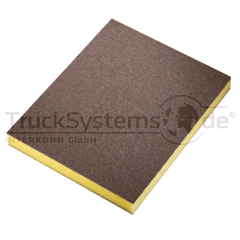 Sia Abrasives Siasponge flex pad, Fine, Gelb - 598422