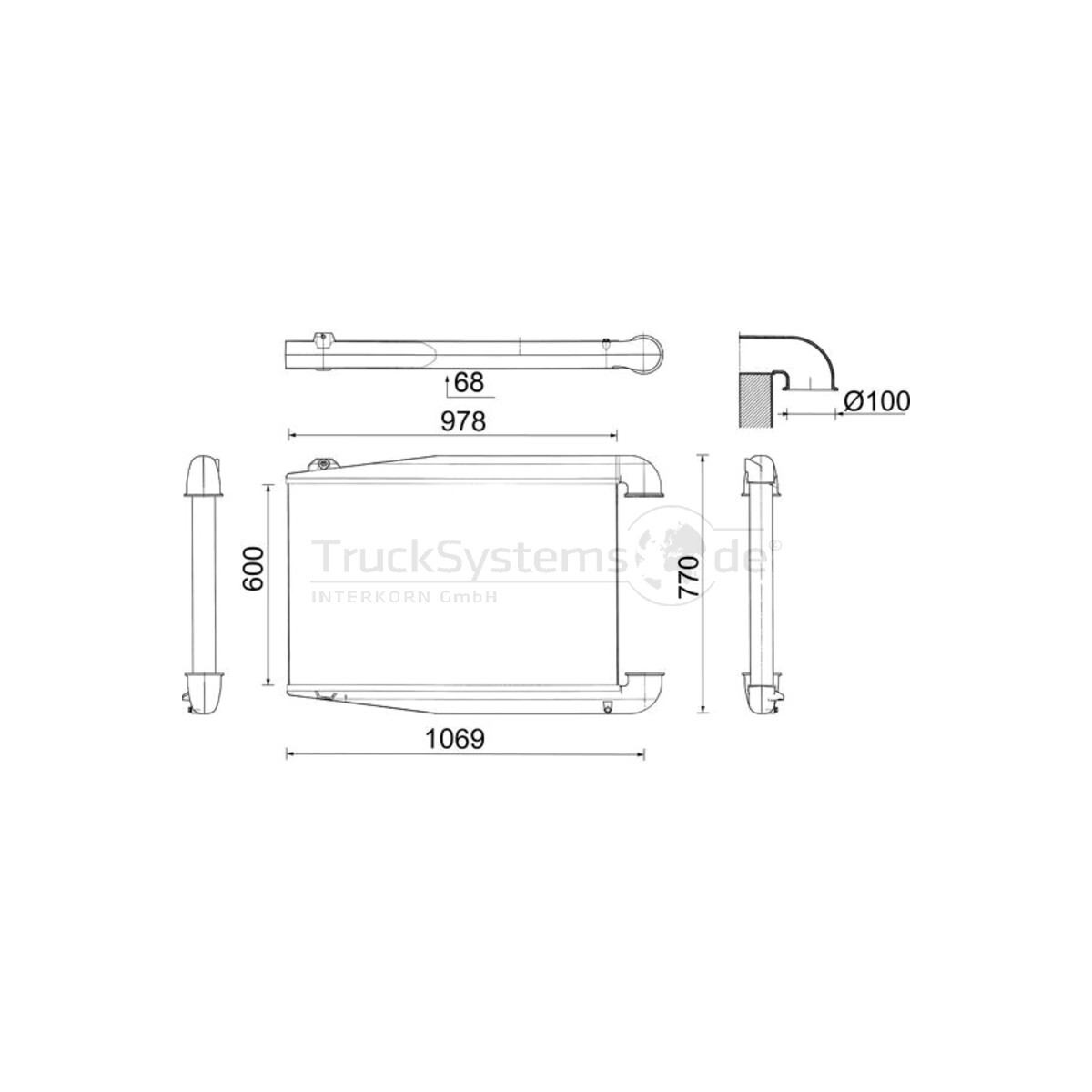 MAHLE Ladeluftkühler CI396000P - CI 396 000P