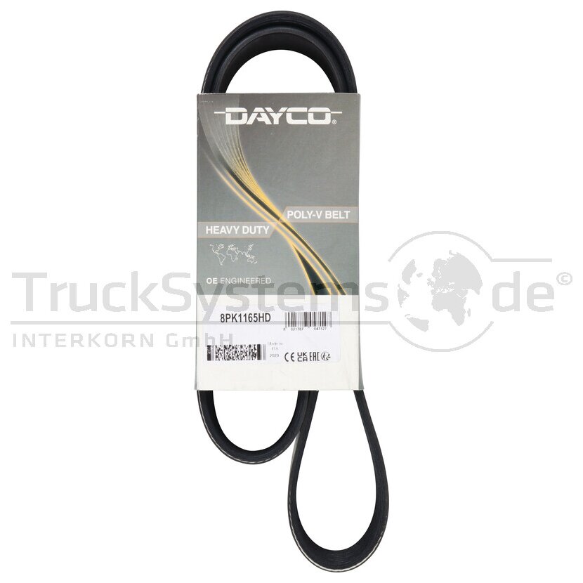 Dayco Keilrippenriemen 8PK1165HD - 8PK1165HD