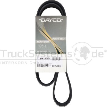 Dayco Keilrippenriemen 8PK1165HD - 8PK1165HD