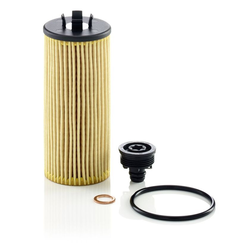 MANN-FILTER Ölfilter HU 6015 z KIT - HU6015zKIT für 11 42 8 513 948