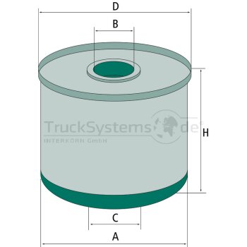 MANN-FILTER Kraftstofffilter P 917/1 x - P917/1x für...