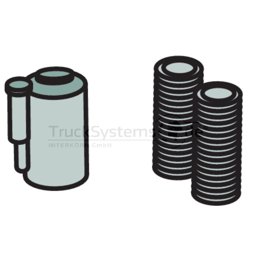 Ringfeder Schließfeder lang, L=90 mm , 14 991 273 - 14991273