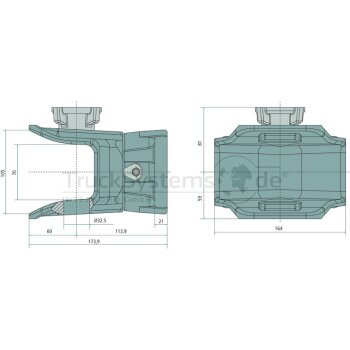 Rockinger Anhängekupplung 40/50mm Typ: RO 810 B -...