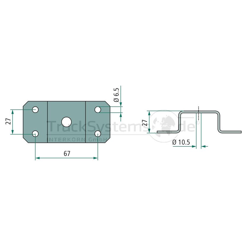 Hella Halter, Bügel - 8HG 990 003-001 - 8HG990003001