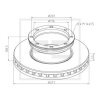 PE Automotive Bremsscheibe - passend f&uuml;r 016.666-00A...