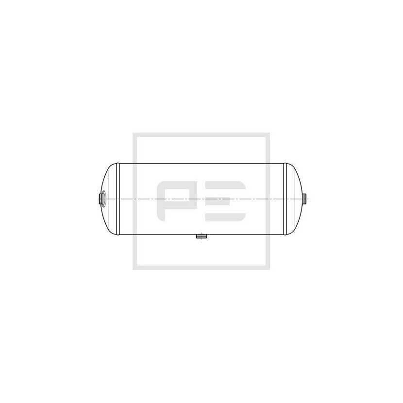 PE Automotive Luftbehälter, Druckluftanlage - passend für 036.359-80A - 03635980A - 81.51401.0212