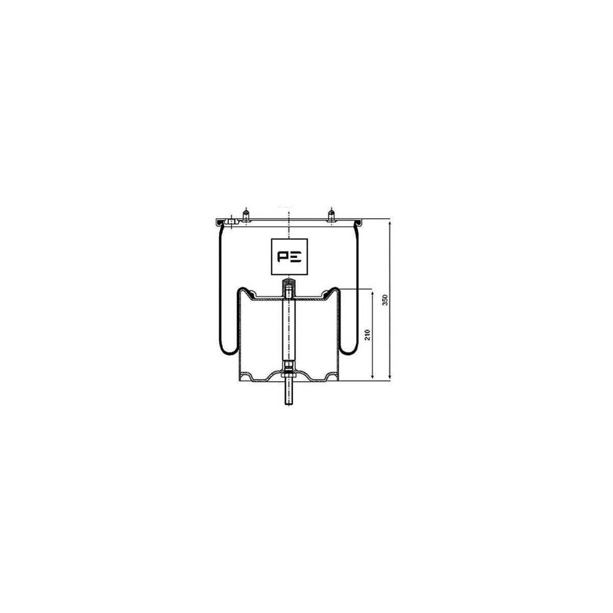 PE Automotive Federbalg, Luftfederung - passend für 084.119-72A - 08411972A - 01440294