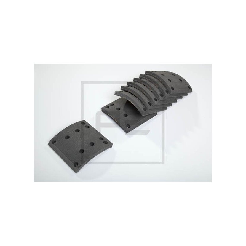 PE Automotive Bremsbelagsatz, Trommelbremse - passend für 086.101-00A - 08610100A - 81.50221.0526