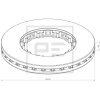 PE Automotive Bremsscheibe - passend f&uuml;r 106.211-00A...