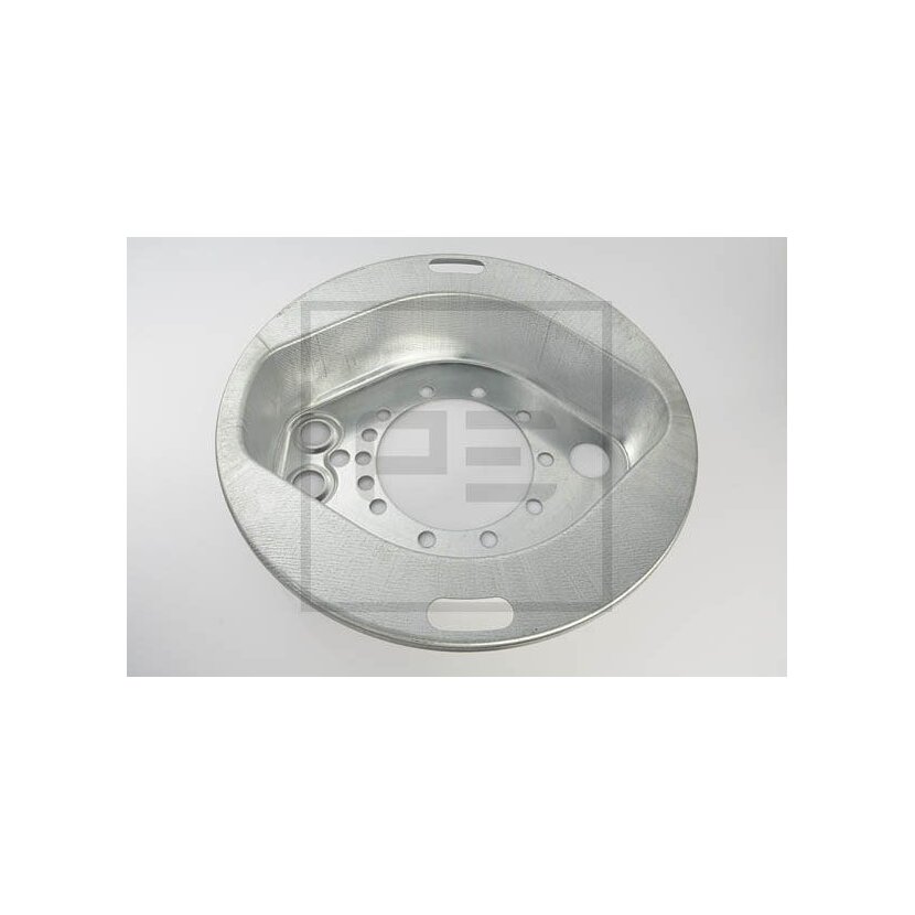 PE Automotive Abdeckblech, Bremstrommel - passend für 126.151-00A - 12615100A - 1 367 309