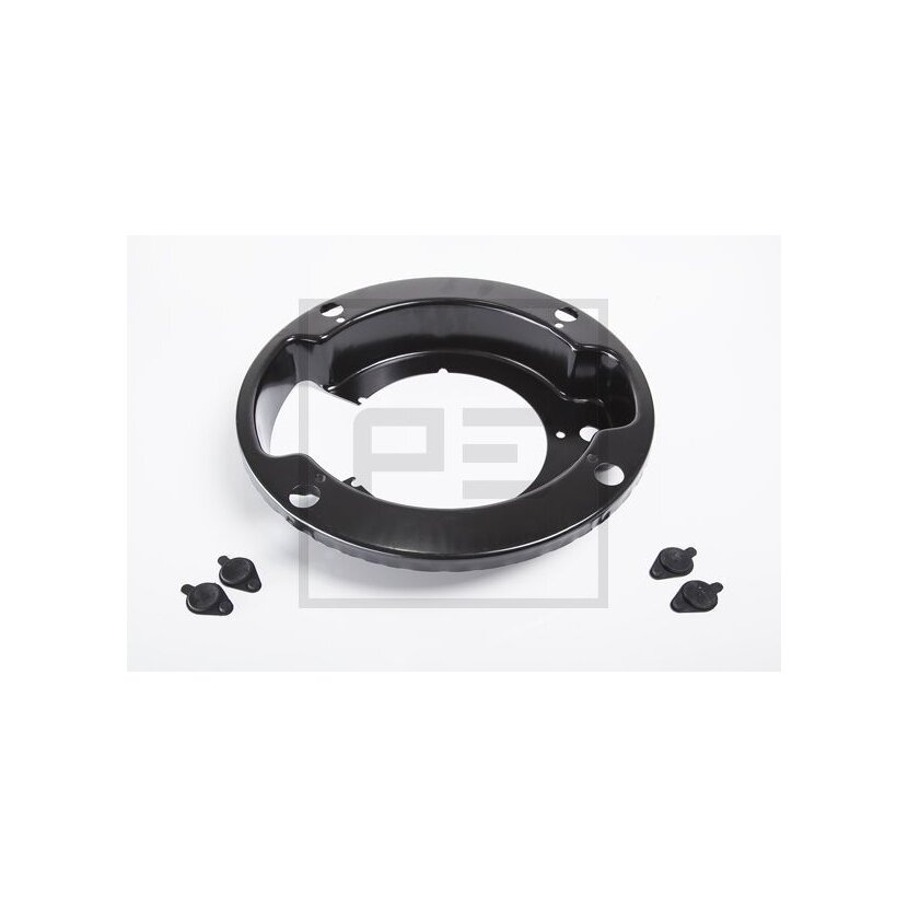 PE Automotive Abdeckblech, Bremstrommel - passend für 146.157-00A - 14615700A - 1 629 836