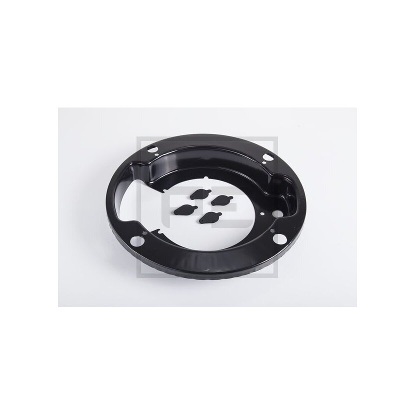 PE Automotive Abdeckblech, Bremstrommel - passend für 146.161-00A - 14616100A - 1 629 835