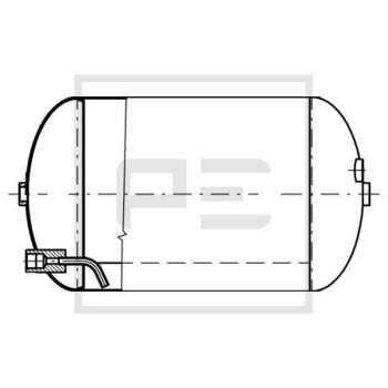 PE Automotive Luftbehälter, Druckluftanlage -...