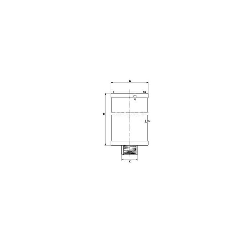 MANN-FILTER Filter, Drucklufttechnik 49 000 50 451 - 4900050451