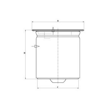 MANN-FILTER Filter, Drucklufttechnik 49 002 55 361 -...