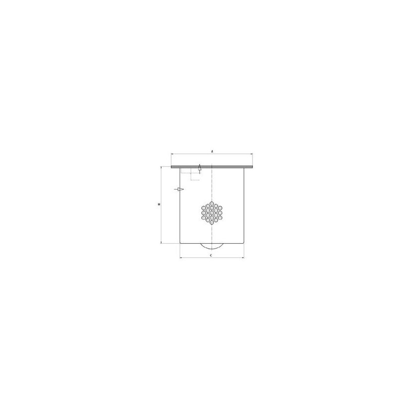MANN-FILTER Filter, Drucklufttechnik 49 007 55 151 - 4900755151 für 432 592 00