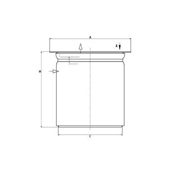 MANN-FILTER Filter, Drucklufttechnik 49 008 53 122 -...