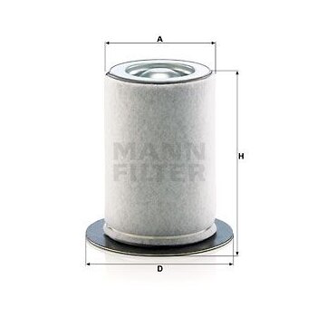 MANN-FILTER Filter, Drucklufttechnik 49 008 55 101 -...