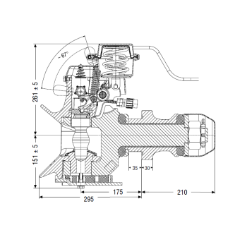 RINGFEDER Anhängerkupplung automatisch 5050 AM/RL -...
