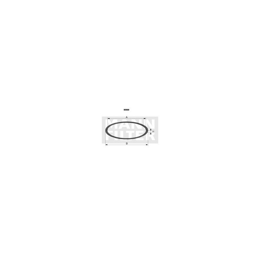 MANN-FILTER Dichtung, Ölfilter Di 103-04 - Di10304