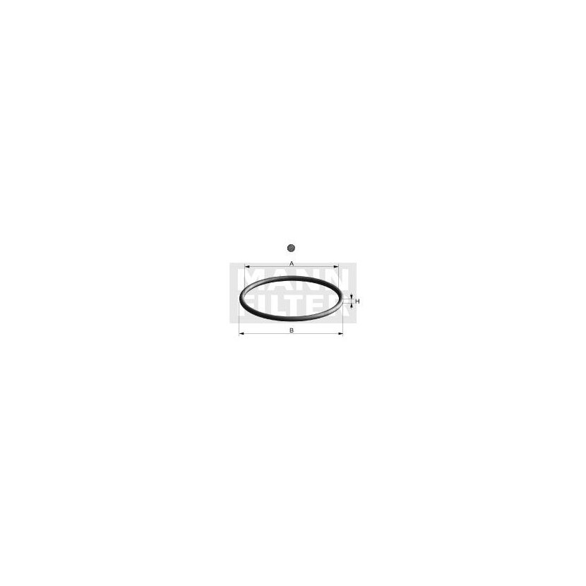 MANN-FILTER Dichtung, Ölfilter Di 115-05 - Di11505 für 145 021 00 11