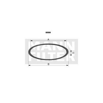 MANN-FILTER Dichtung, Ölfilter Di 89-02 - Di8902