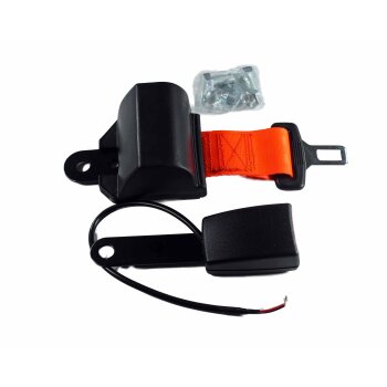 Beckengurt Automatik mit Retraktor-Aufroller ORANGE
