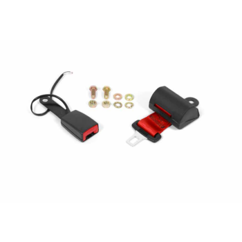 Beckengurt Automatik mit Retraktor-Aufroller ROT