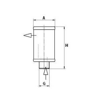 MANN-FILTER Filter, Drucklufttechnik LE 1003 - LE1003