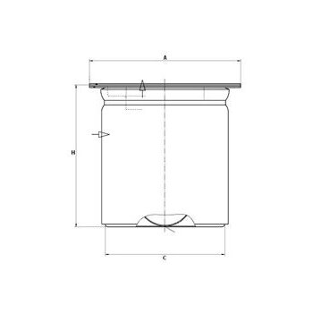 MANN-FILTER Filter, Drucklufttechnik LE 13 015 x - LE13015x
