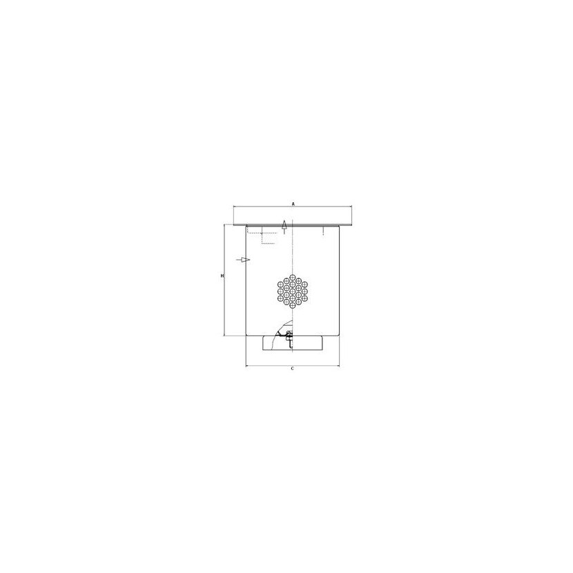 MANN-FILTER Filter, Drucklufttechnik LE 14 004 - LE14004