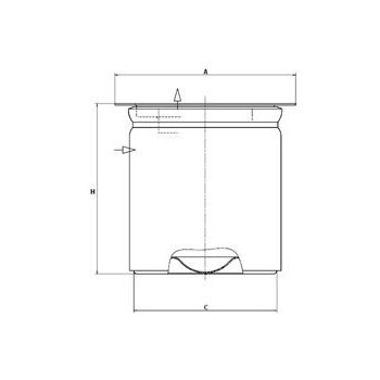 MANN-FILTER Filter, Drucklufttechnik LE 38 003 - LE38003...