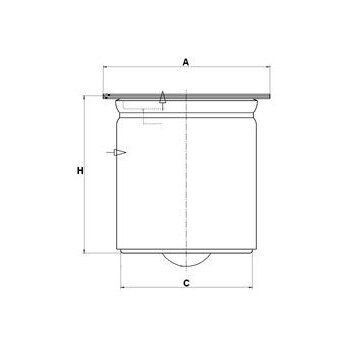 MANN-FILTER Filter, Drucklufttechnik LE 5009 - LE5009