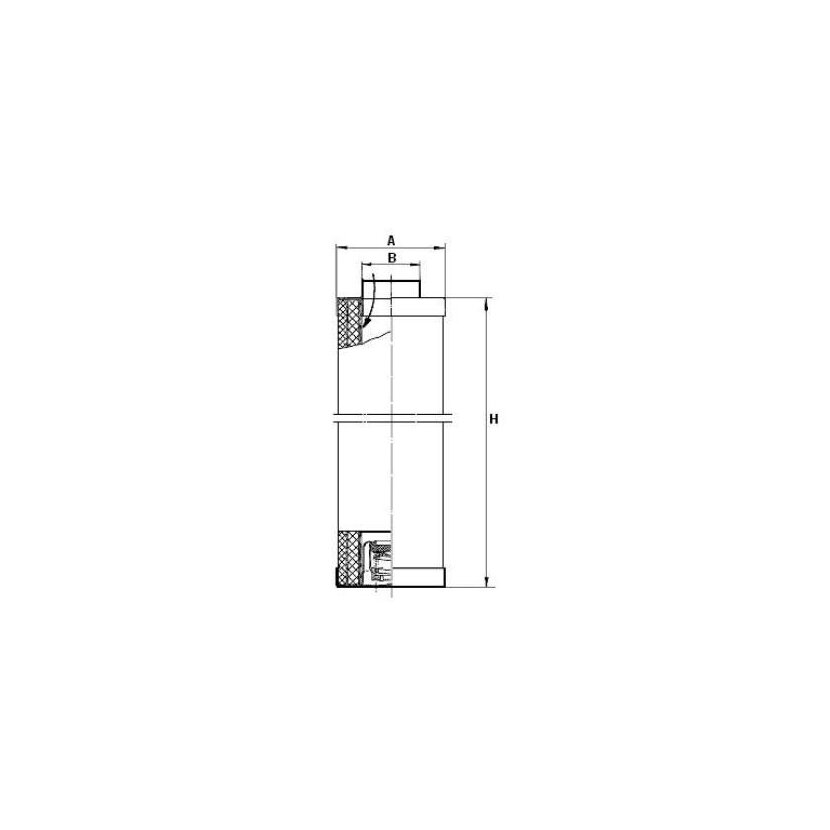 MANN-FILTER Filter, Drucklufttechnik LE 9005 - LE9005