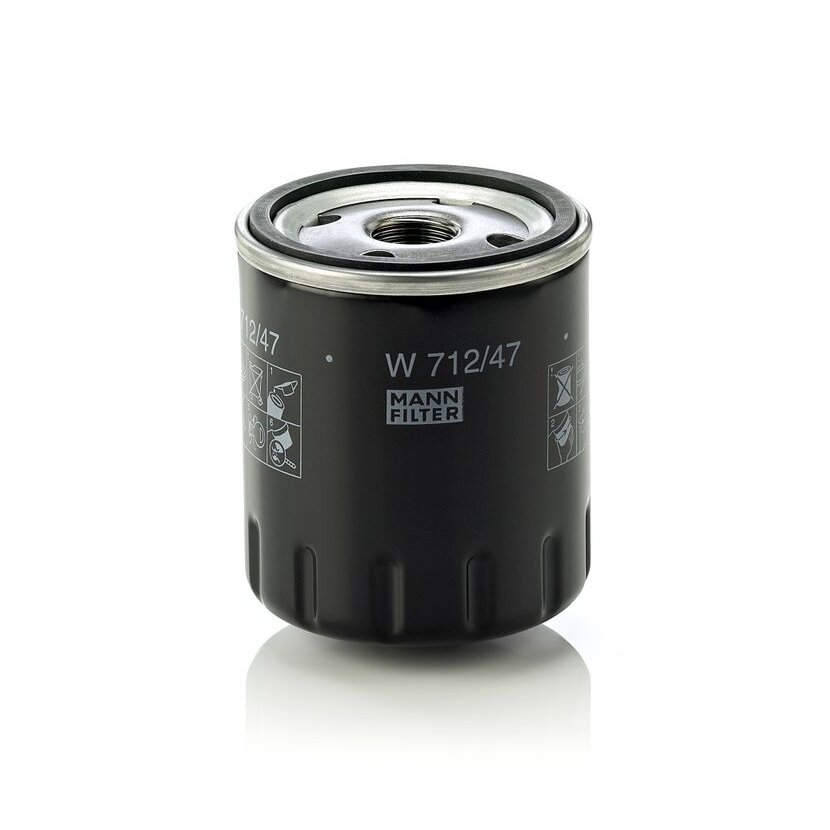 MANN-FILTER Ölfilter W 712/47 - W712/47 für 77 00 720 978