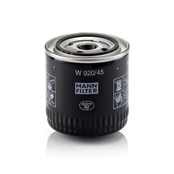 MANN-FILTER Ölfilter W 920/45 - W920/45 für...