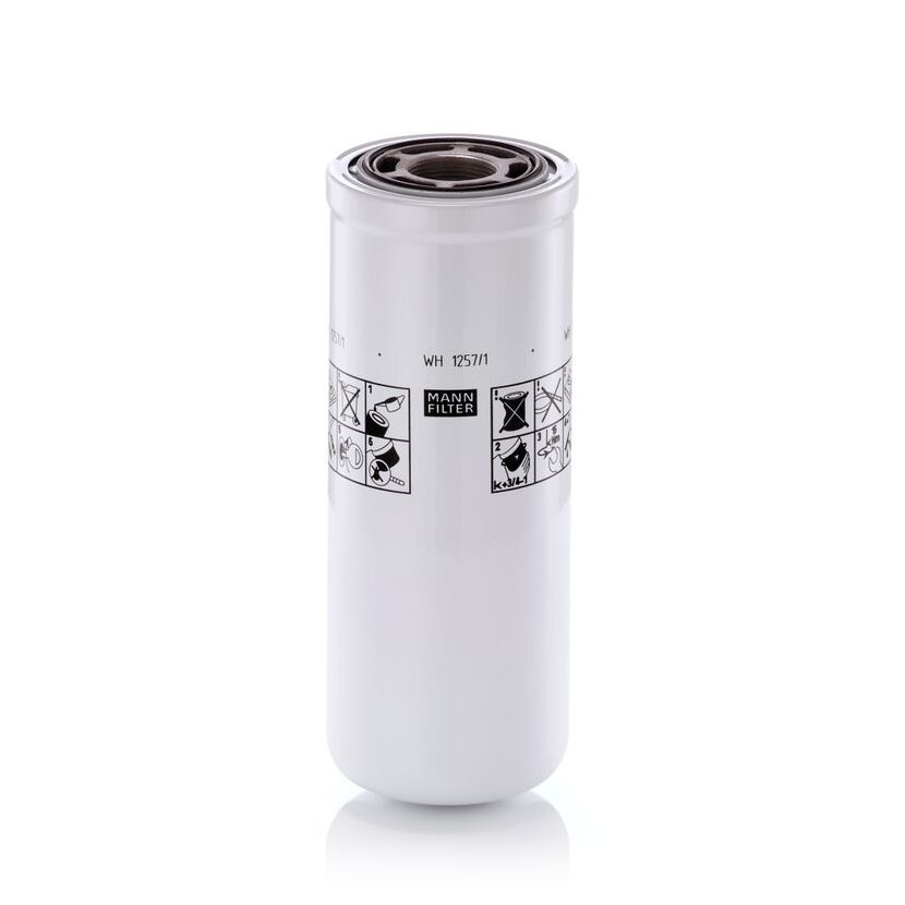 MANN-FILTER Filter, Arbeitshydraulik WH 1257/1 - WH1257/1 für 0360 264 0